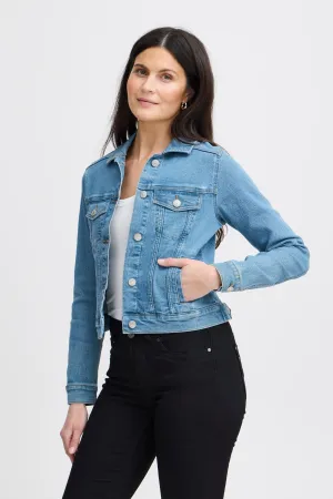 The Denima Jacket | Light Blue Denim