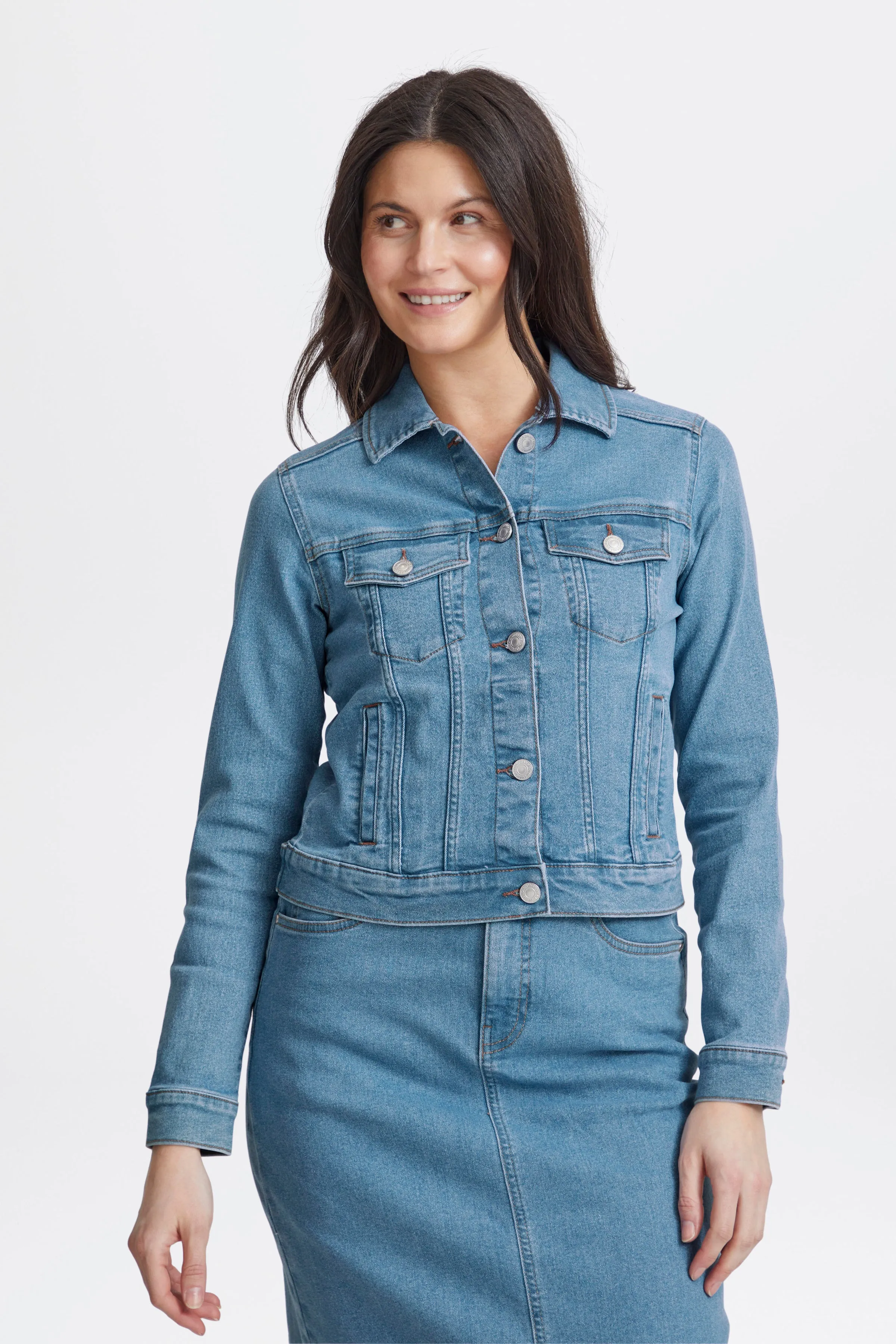 The Denima Jacket | Light Blue Denim