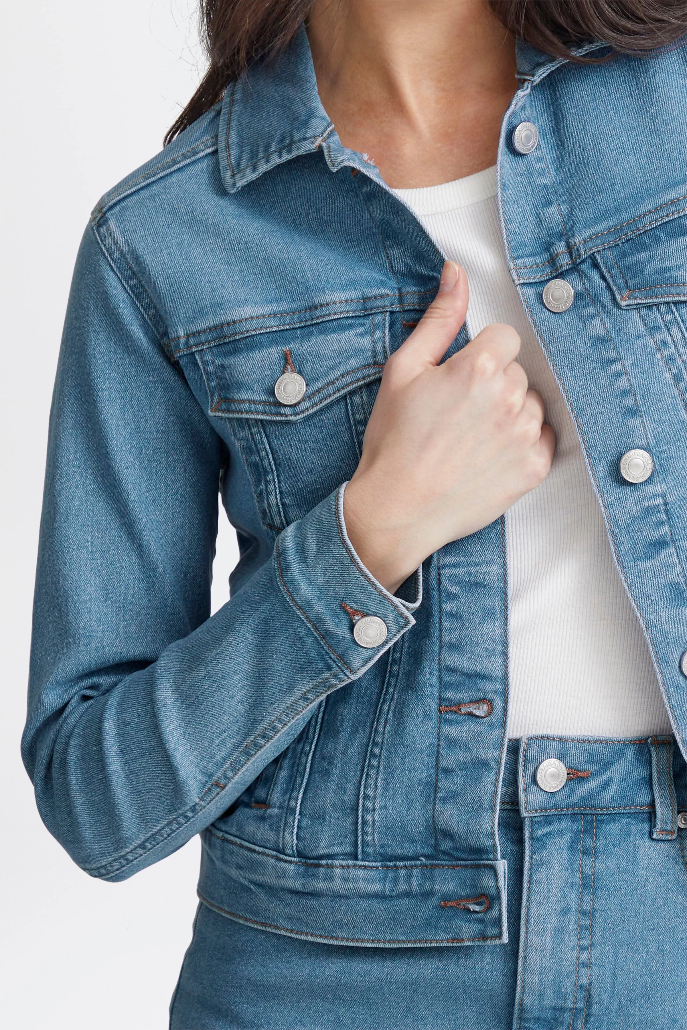 The Denima Jacket | Light Blue Denim