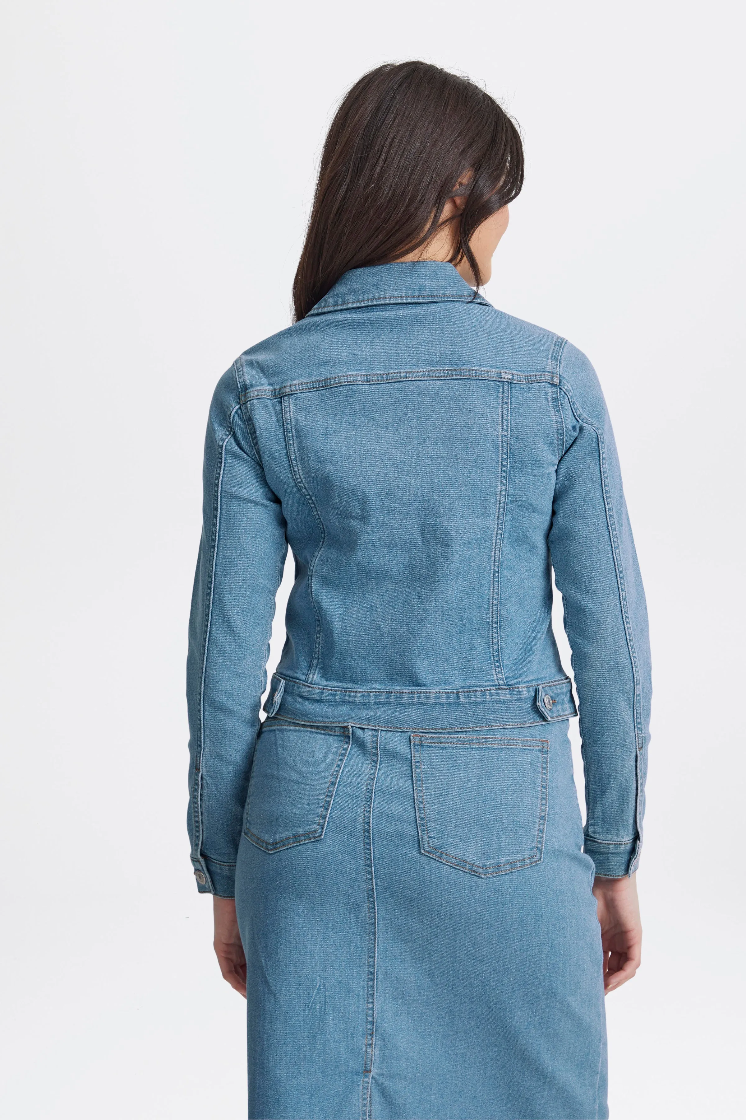 The Denima Jacket | Light Blue Denim