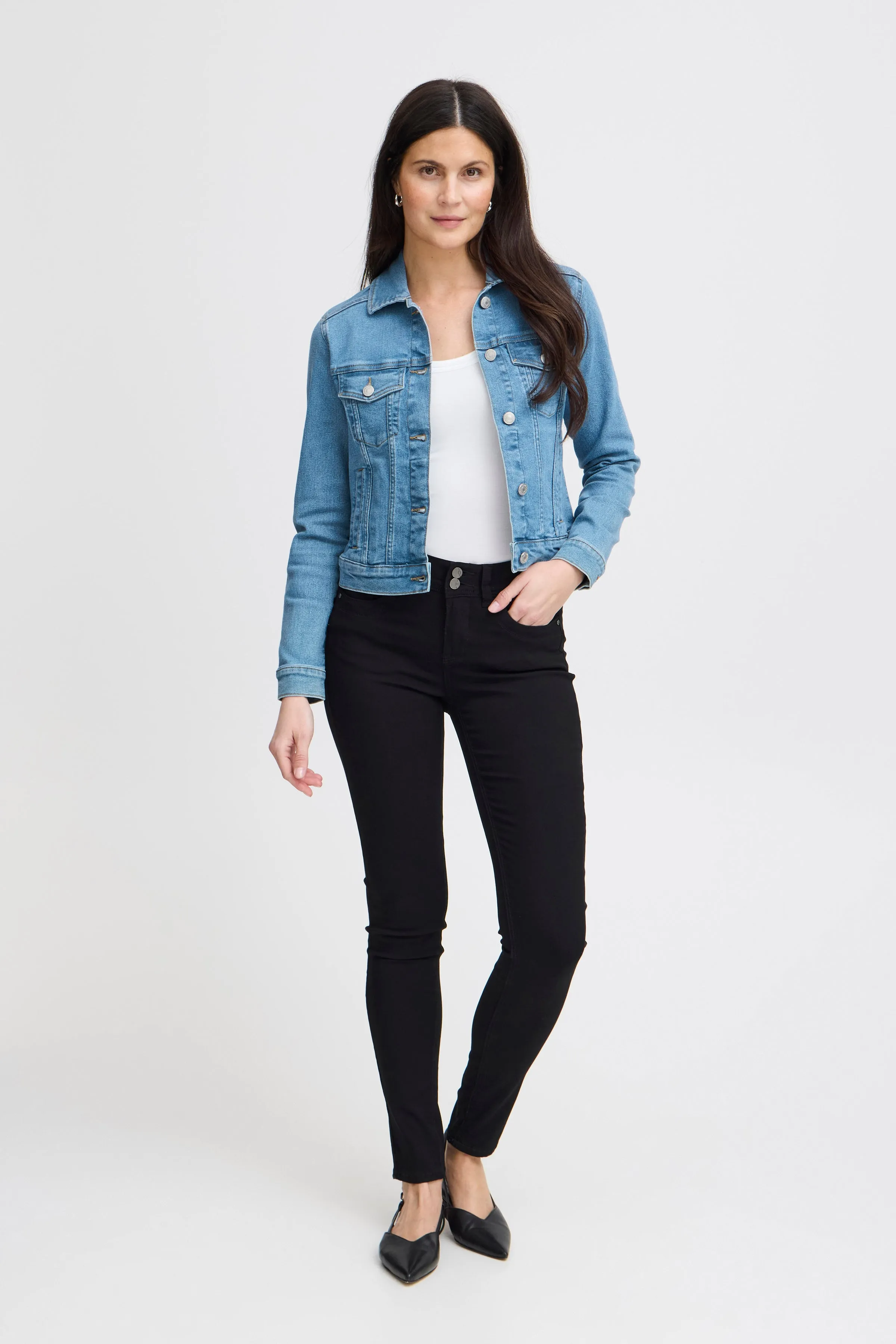 The Denima Jacket | Light Blue Denim