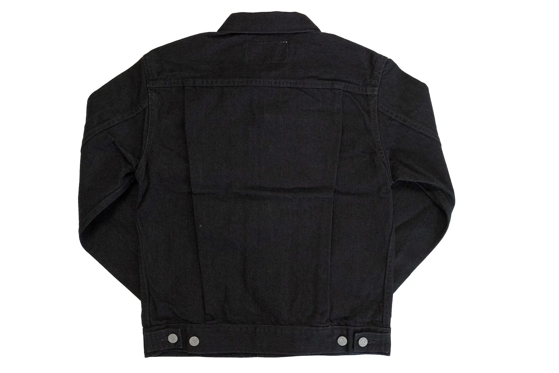 The Flat Head 14.5oz 50s Type 2 Denim Jacket (Black)