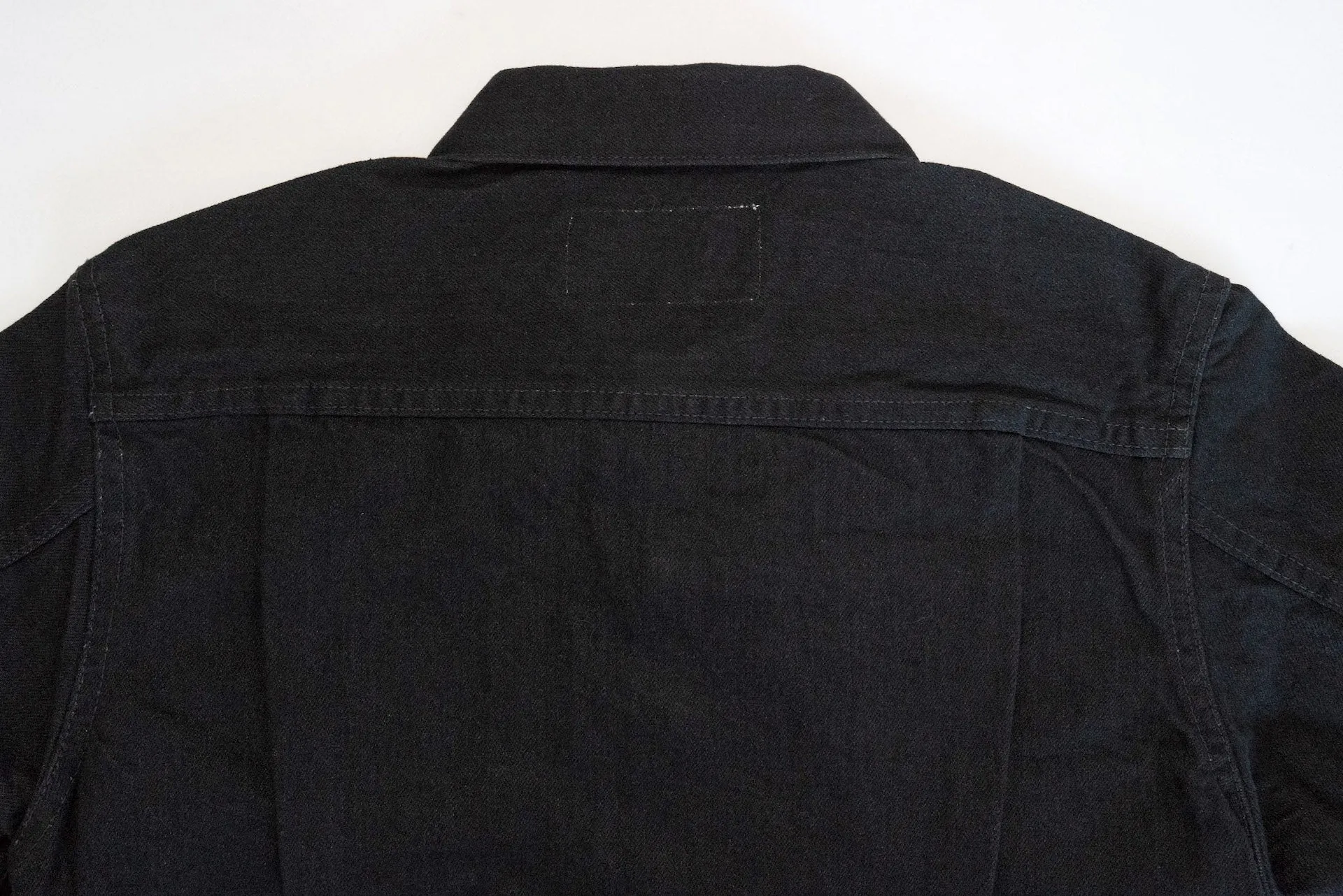 The Flat Head 14.5oz 50s Type 2 Denim Jacket (Black)