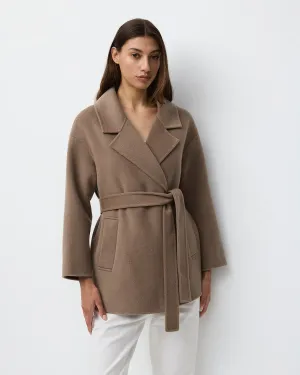 THE LONDON JACKET - TAUPE