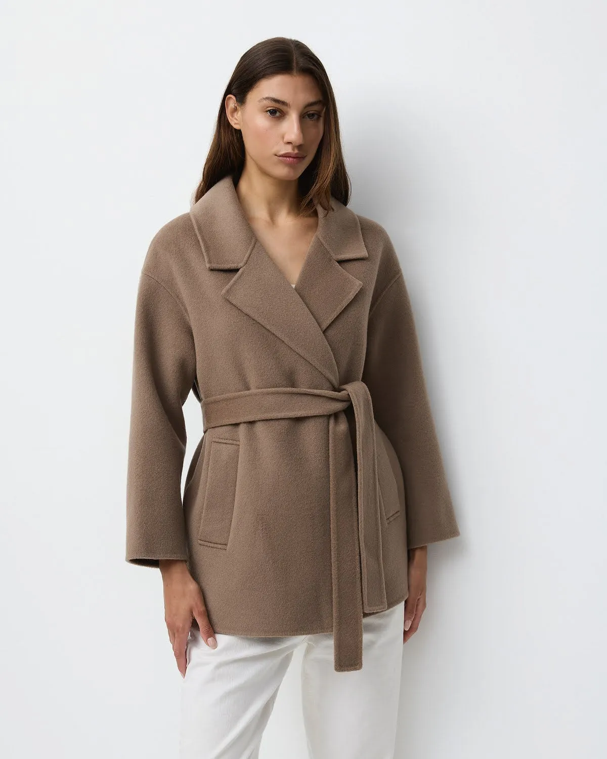 THE LONDON JACKET - TAUPE