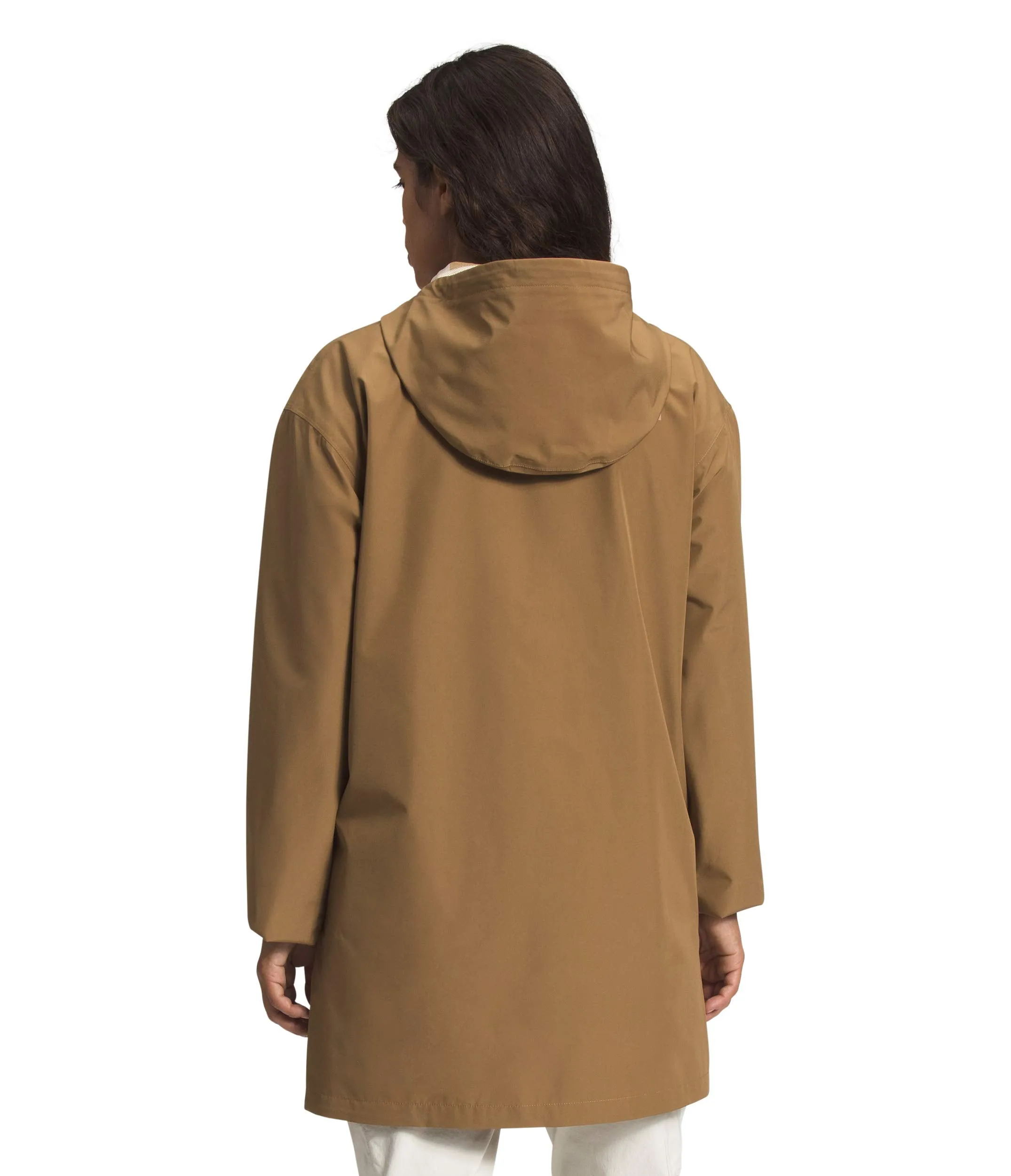THE NORTH FACE Woodmont Rain Jacket Utility Brown MD