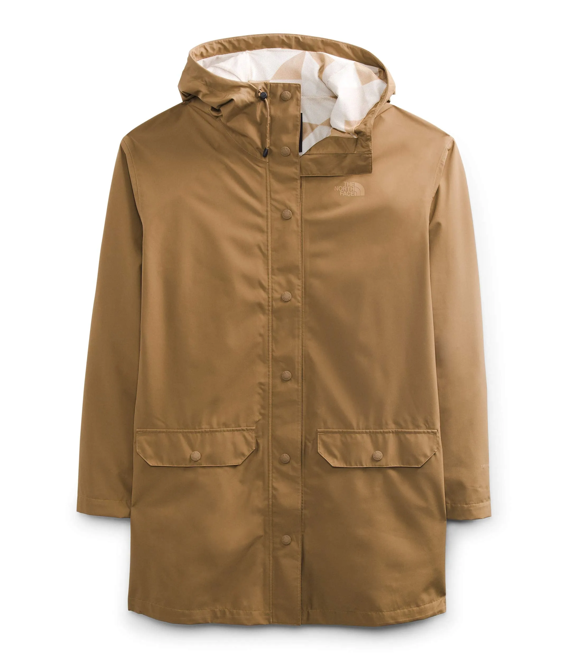 THE NORTH FACE Woodmont Rain Jacket Utility Brown MD