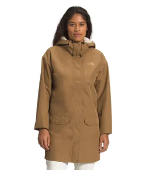 THE NORTH FACE Woodmont Rain Jacket Utility Brown MD