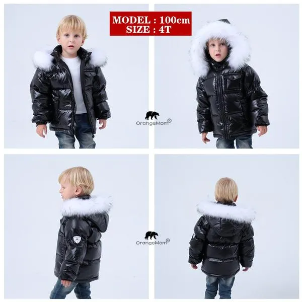 Toddler Winter Jacket Parka Snowsuit Super Warm for Girls Boys