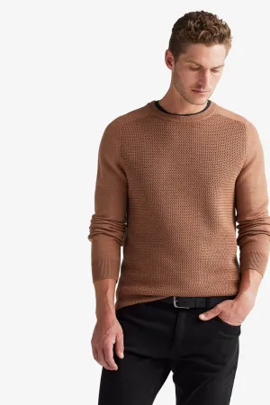 Toorallie | Hotham Textured Stitch Crew Knit