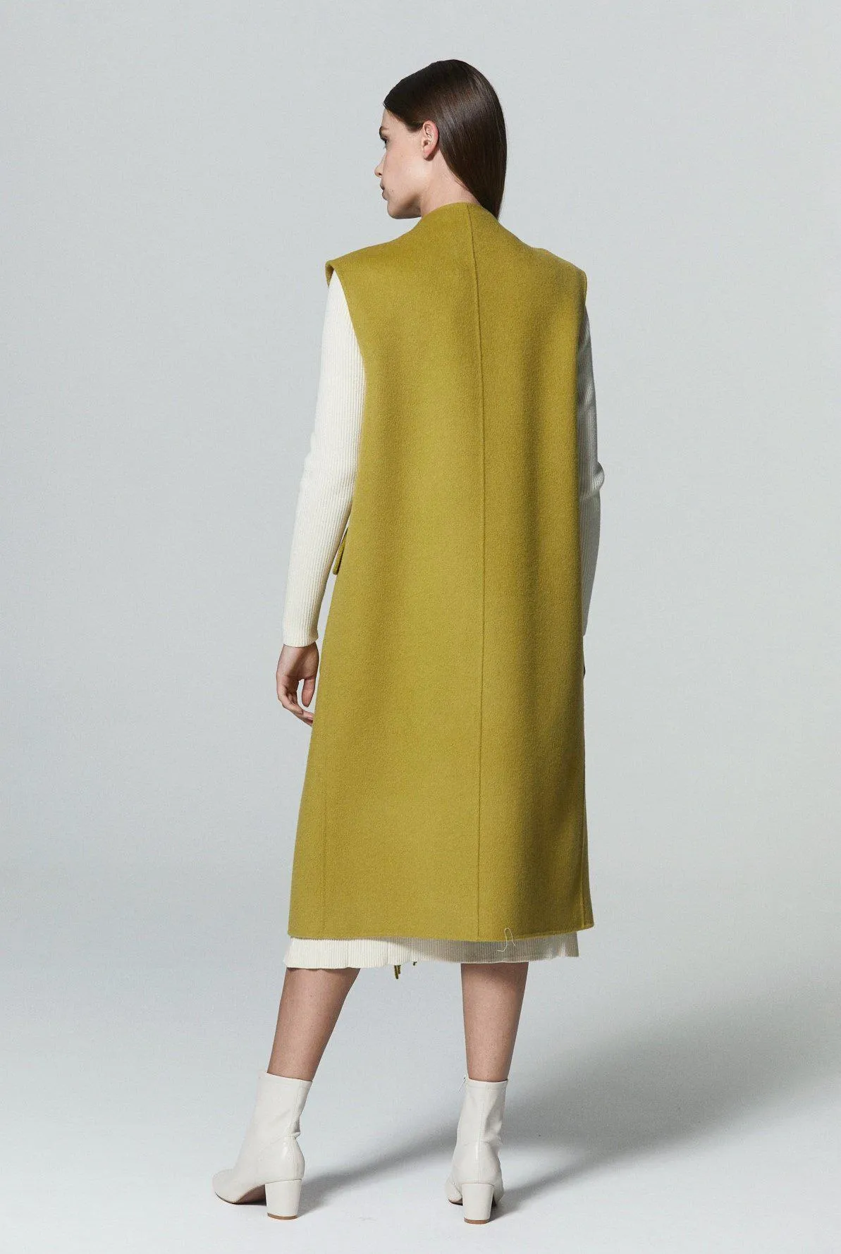 Upper East Fringed Wool Vest