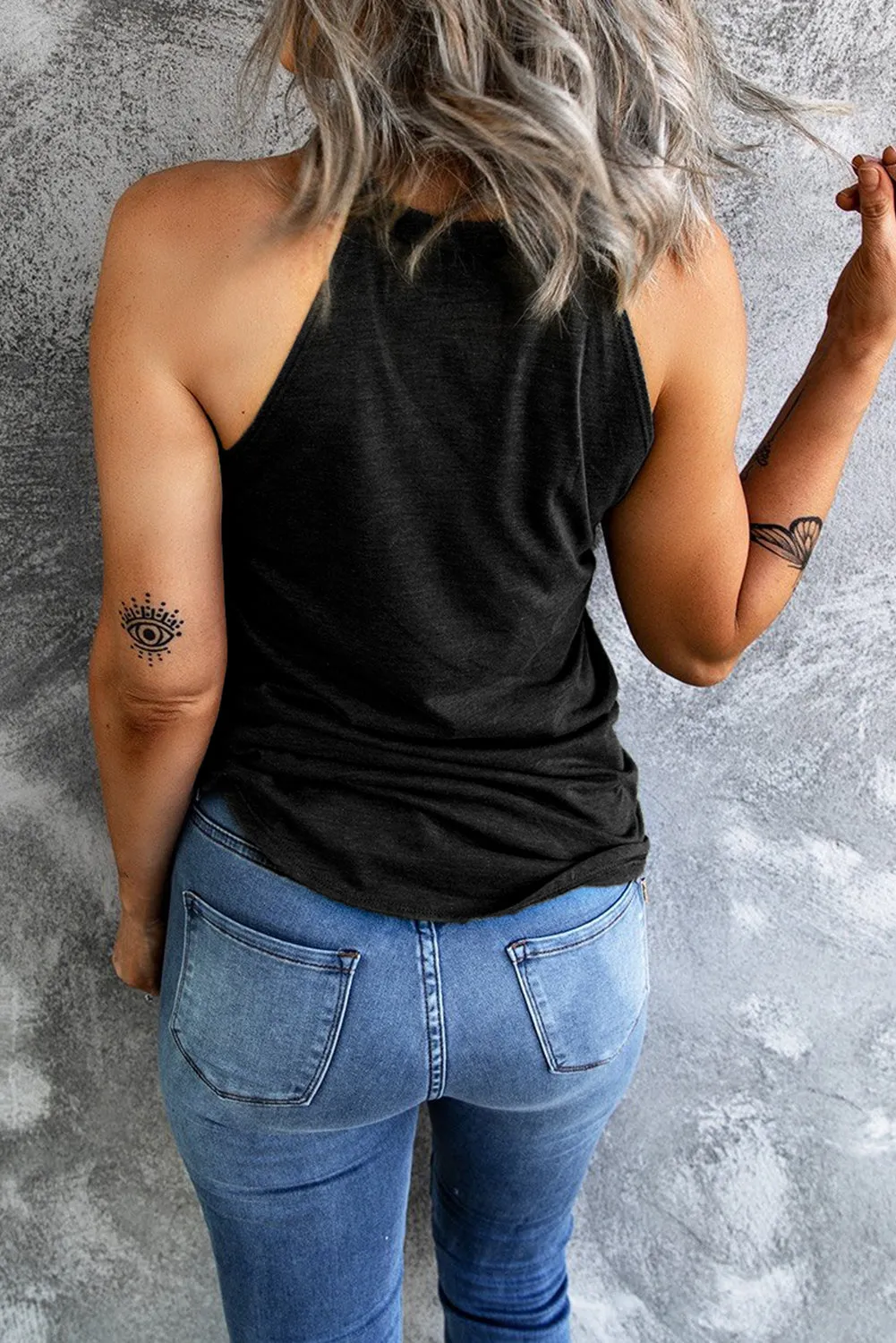USA Grecian Neck Cami Tank