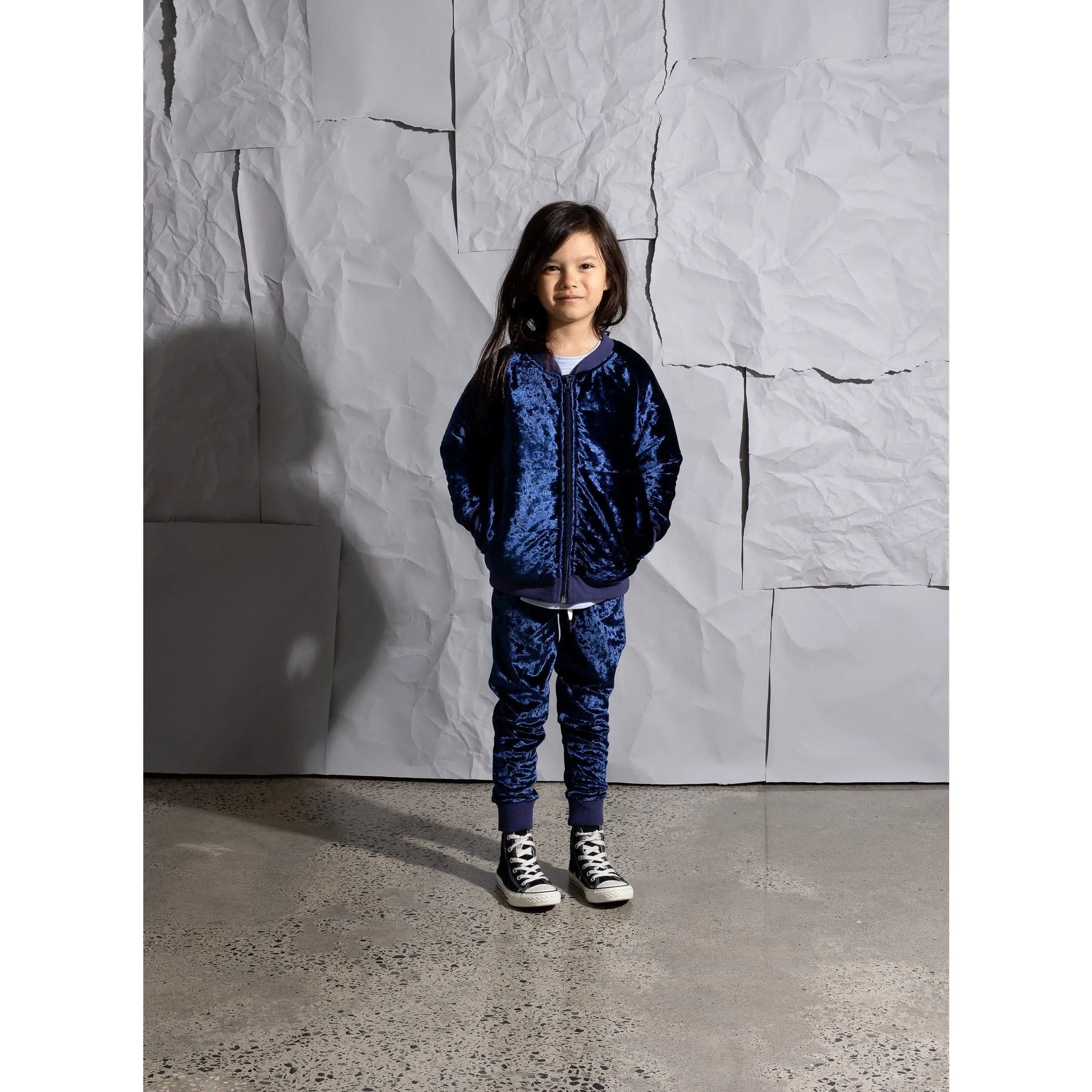 Velvet Bomber - Royal Blue