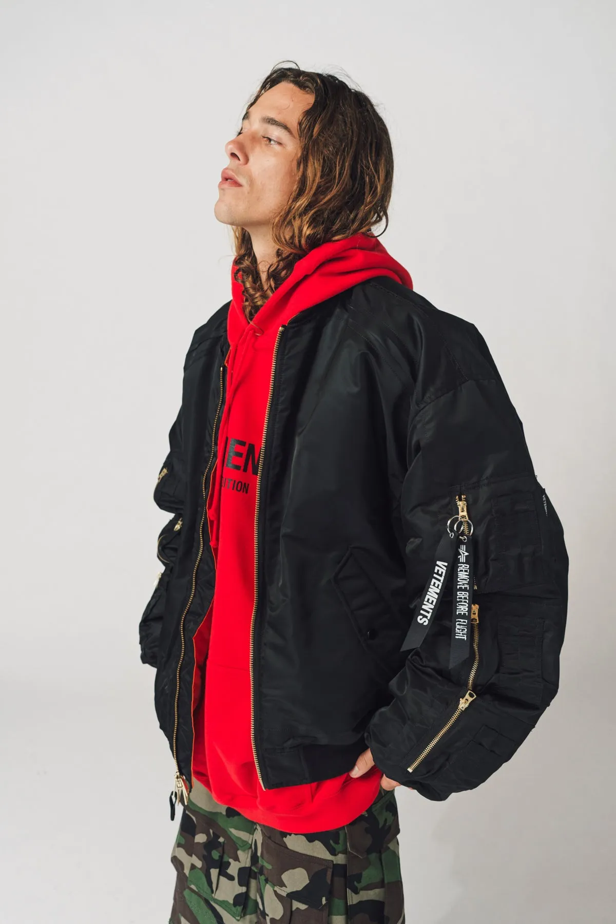 VETEMENTS | REVERSIBLE BOMBER JACKET