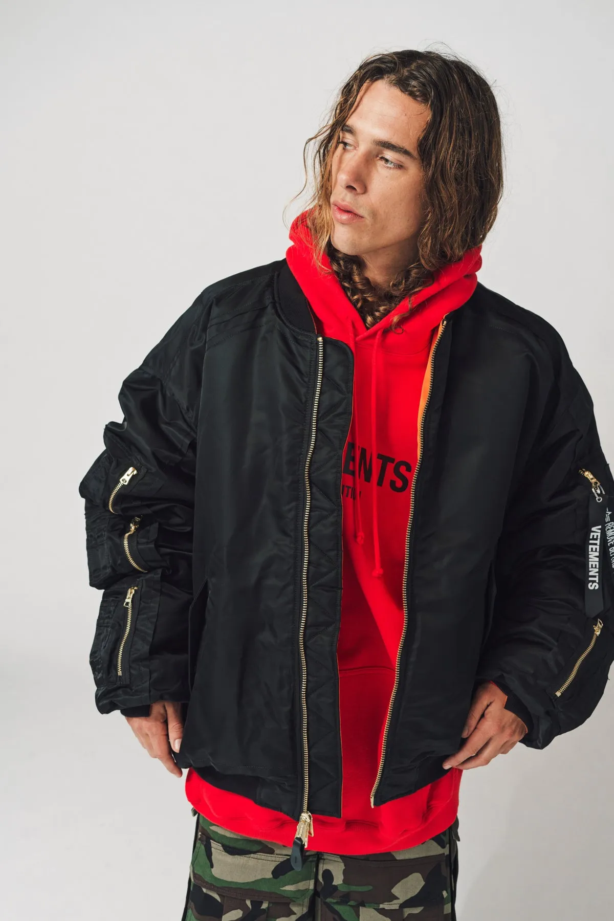 VETEMENTS | REVERSIBLE BOMBER JACKET