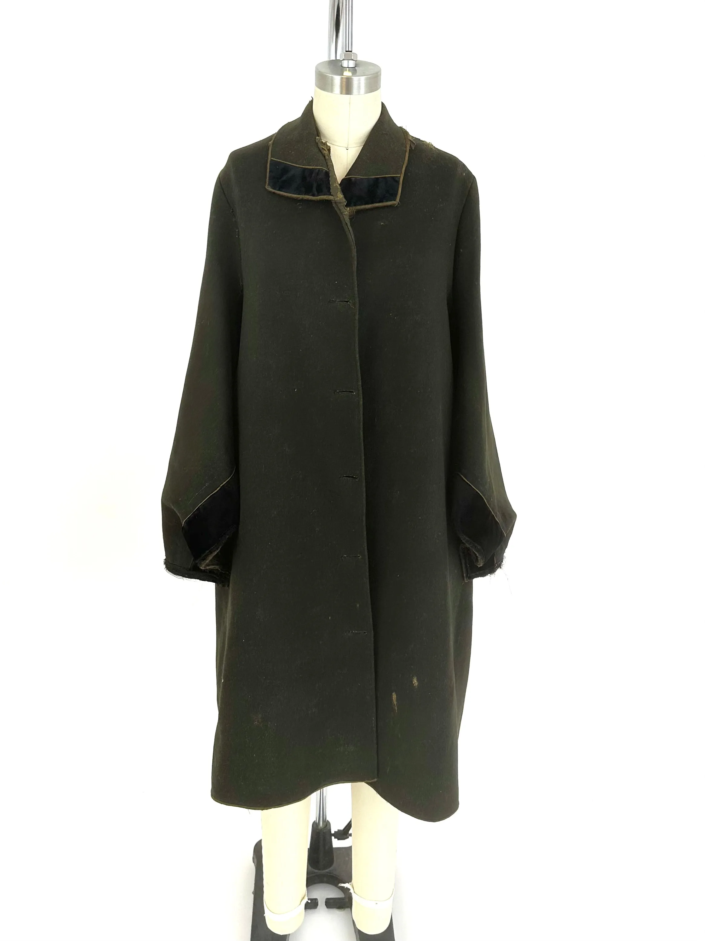 Victorian Wool Cape Coat