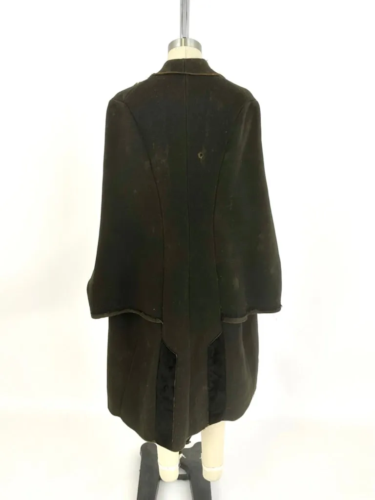 Victorian Wool Cape Coat