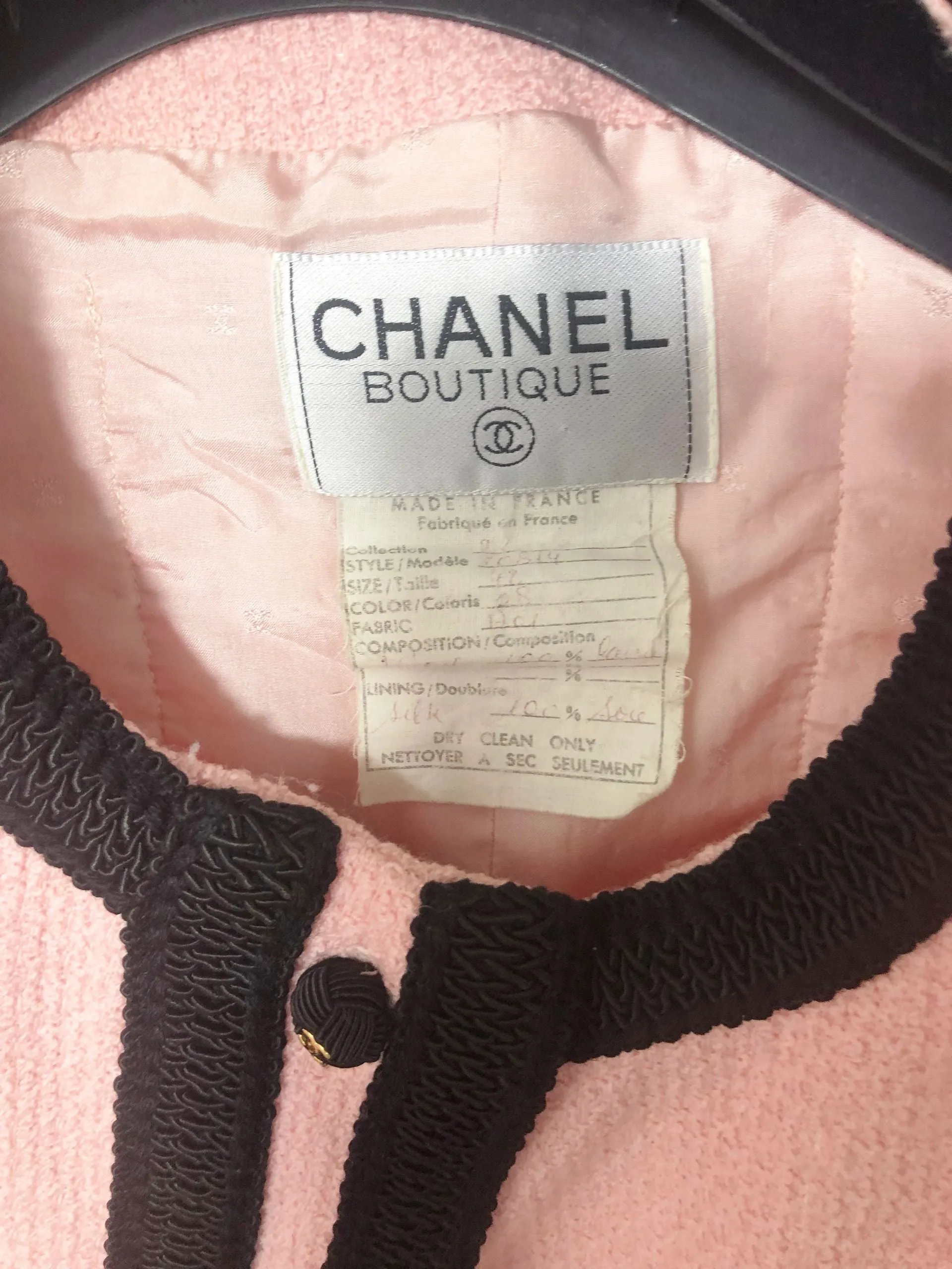 Vintage Chanel 1980's Jacket Size M