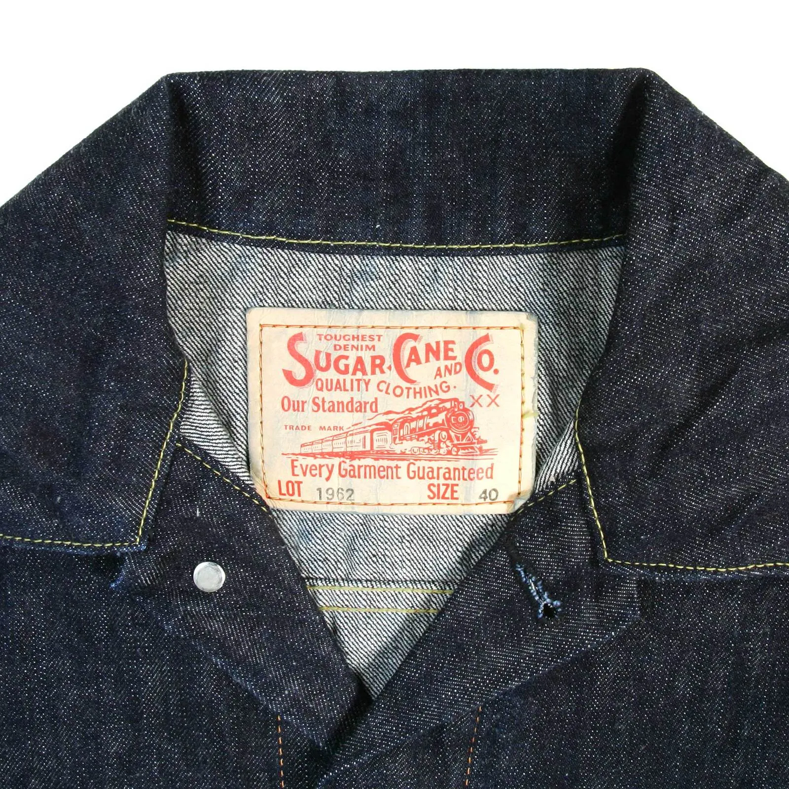 Vintage Cut Western Style SC11962A One Wash Denim Jacket CANE9034