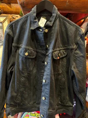Vintage Lee Black Denim Jacket, Small