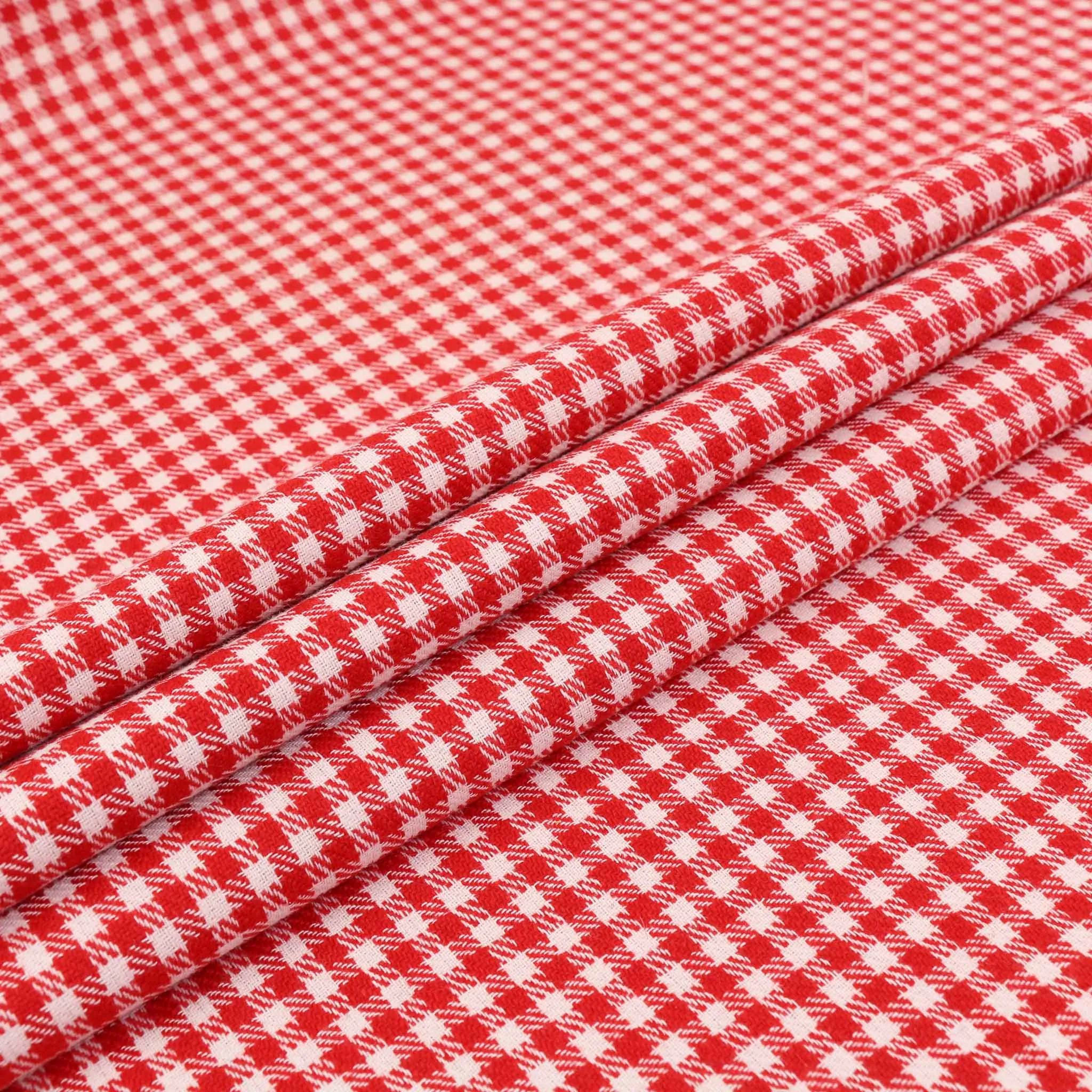 Vintage Wool blend suiting -  Red, white