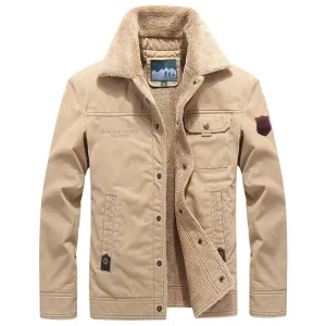 West Louis™ Wool Liner Warm Military Coat