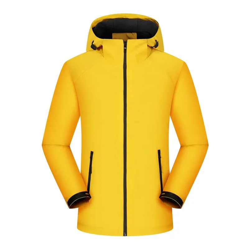 wholesale custom male polyester fleece soft shell patchwork jacket long sleeve full zipper wind proof sustainable men's jackets