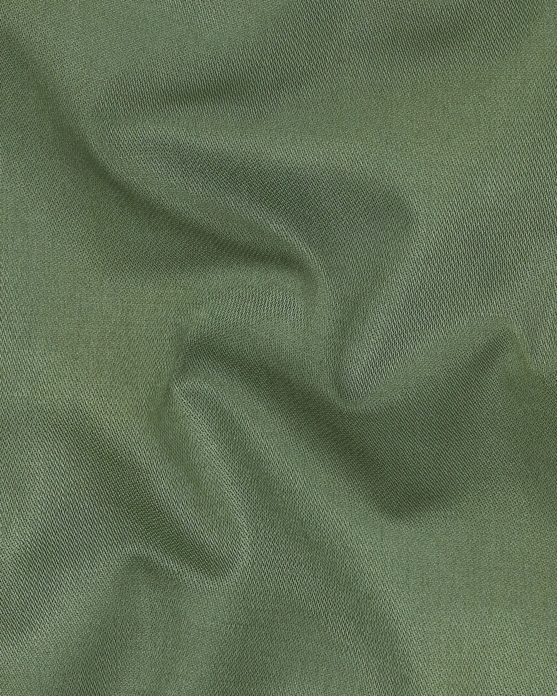 Willow Grove Green Double Breasted Luxurious Linen Sports Blazer