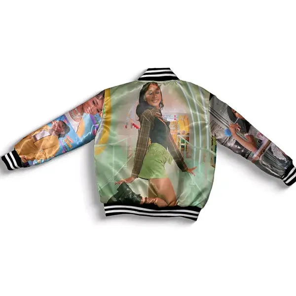Women Lay lay glam Bomber