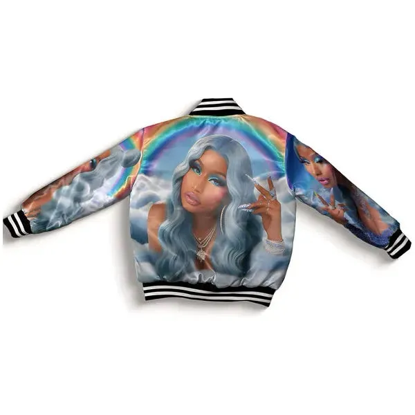 Women Nicki blue bomber