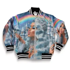 Women Nicki blue bomber
