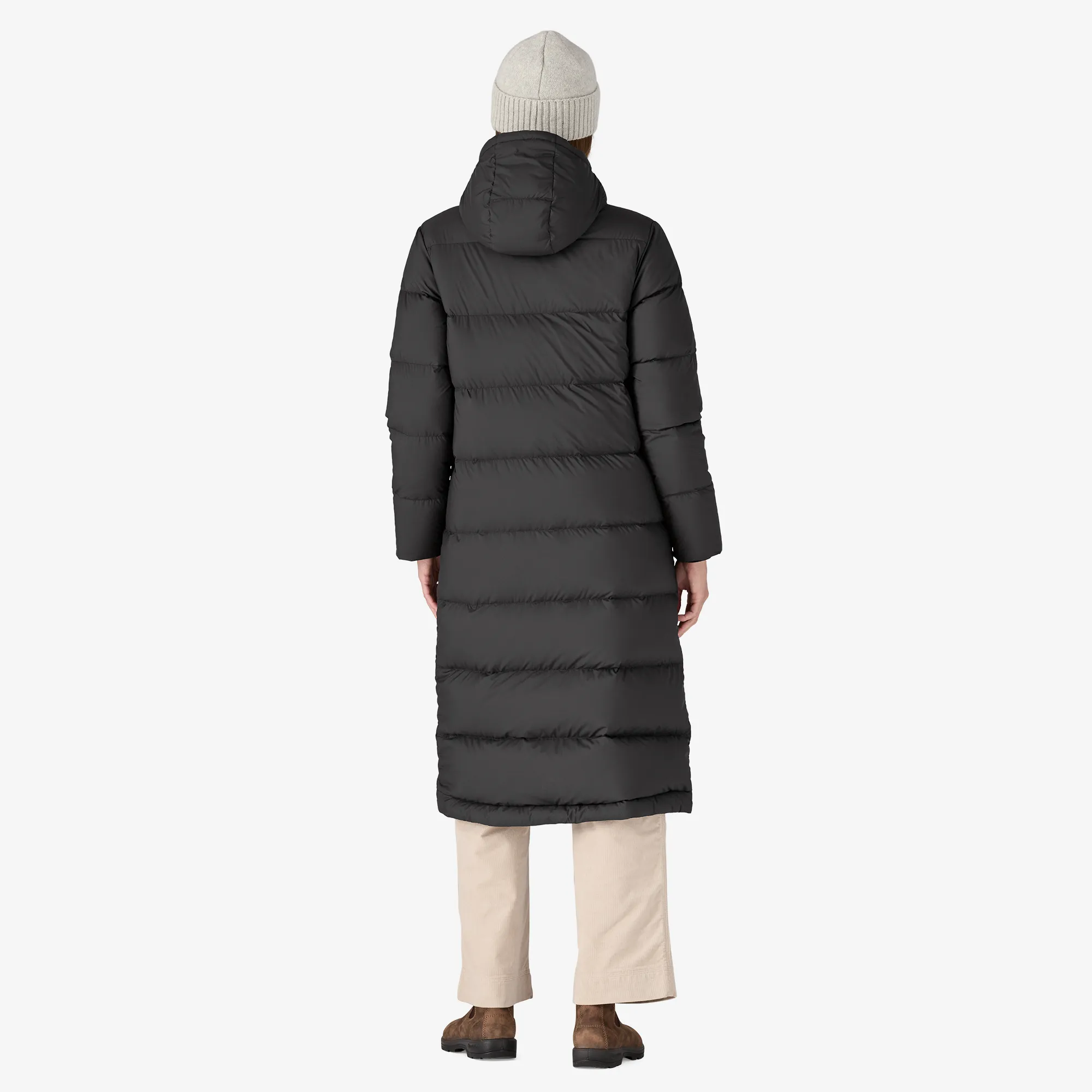 Women's Silent Down Long Parka