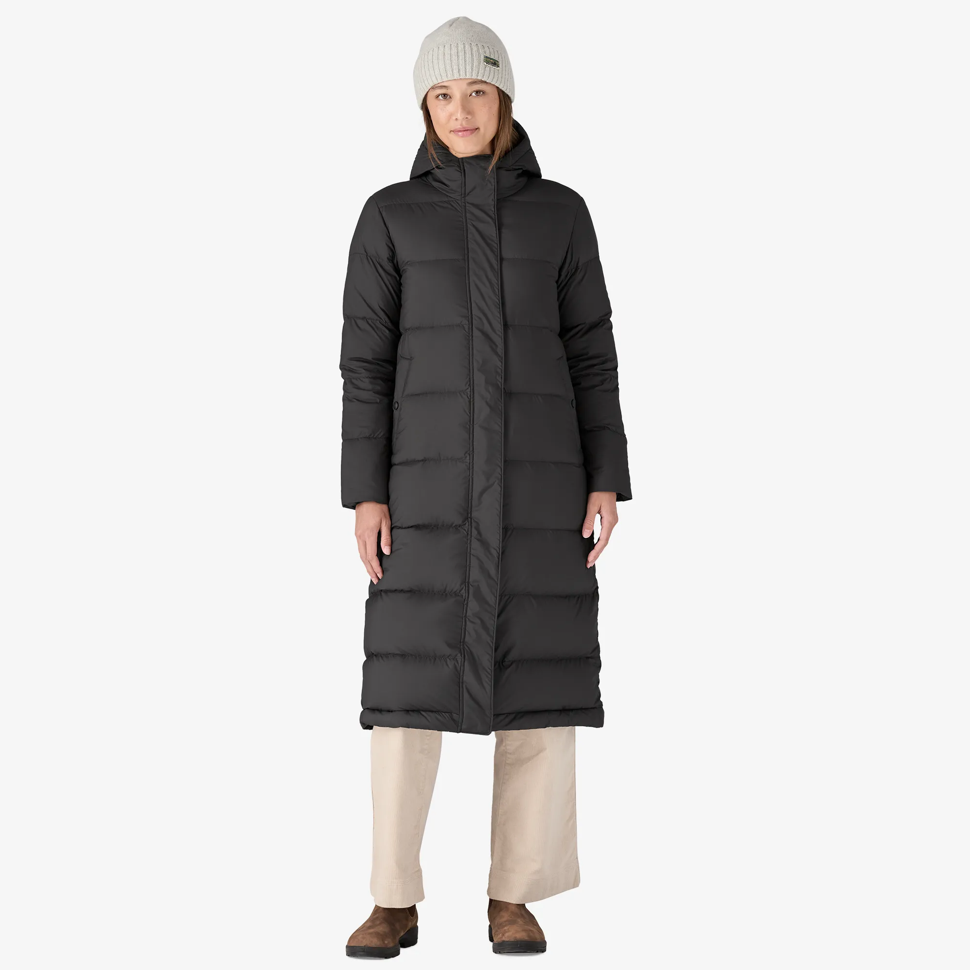 Women's Silent Down Long Parka