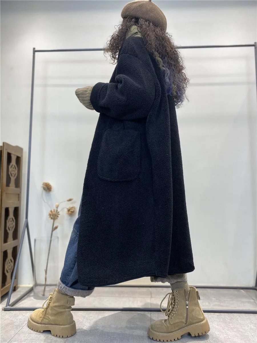 Women's Wool Coats wool coat Single-breasted coat