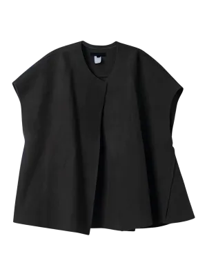 Wool and Cashmere Jacket in Black