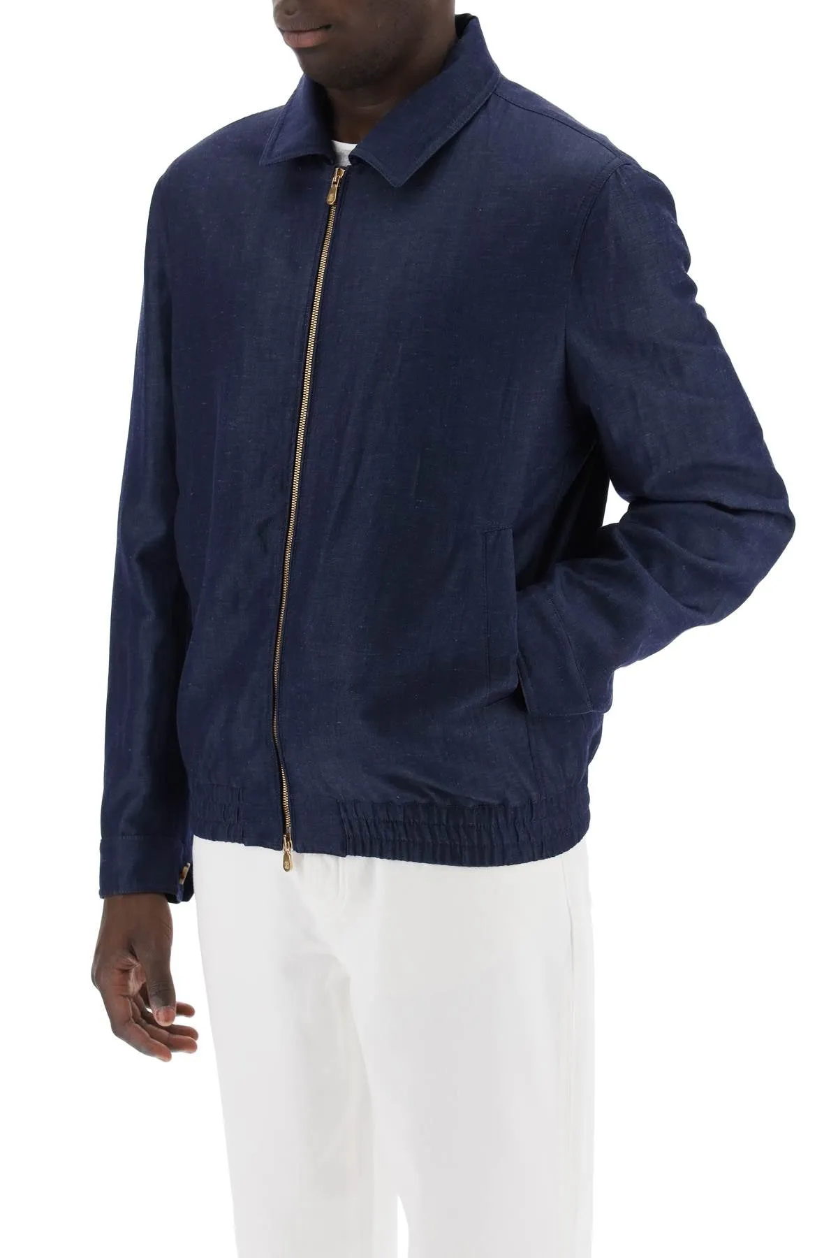 wool and linen blend blous