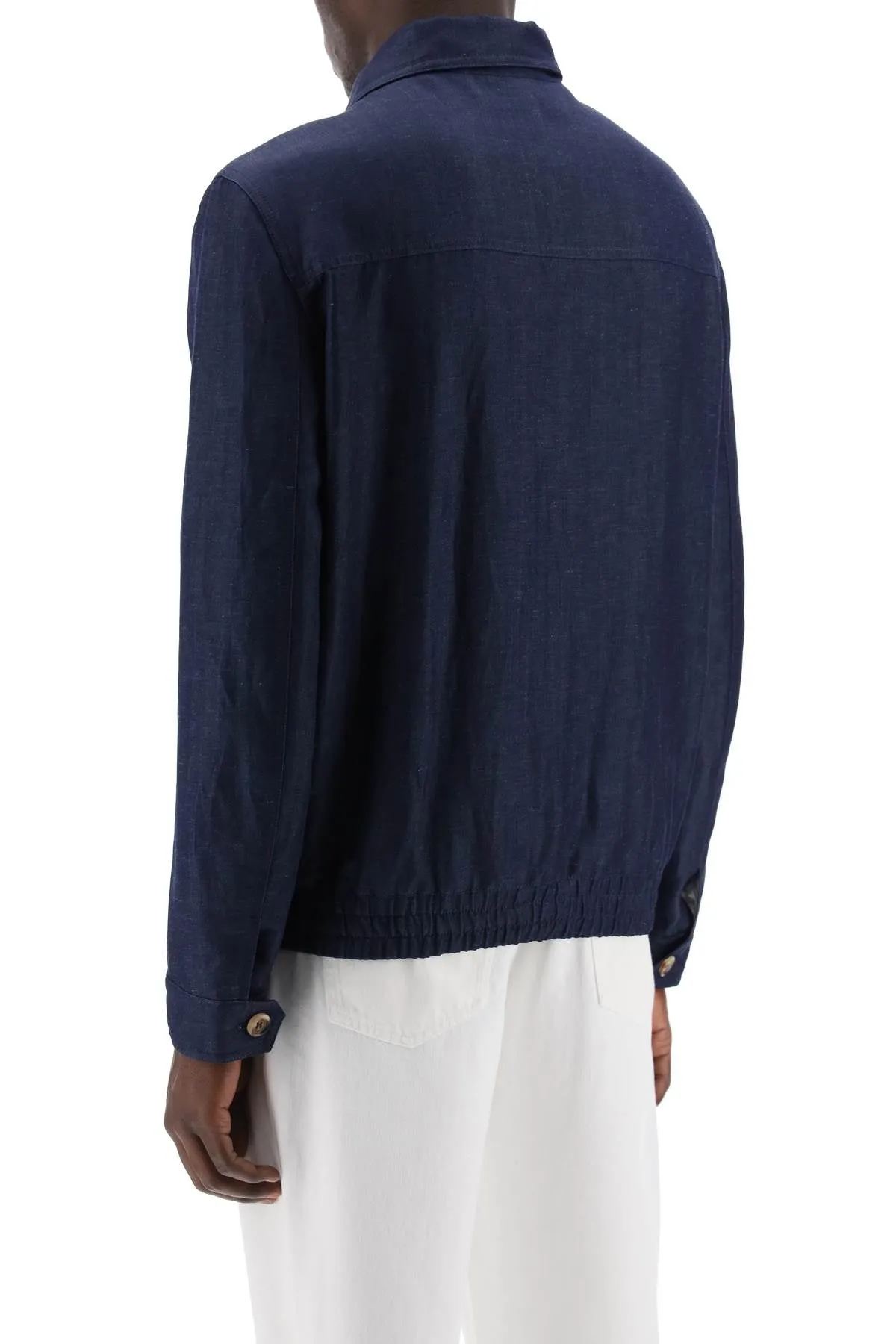 wool and linen blend blous