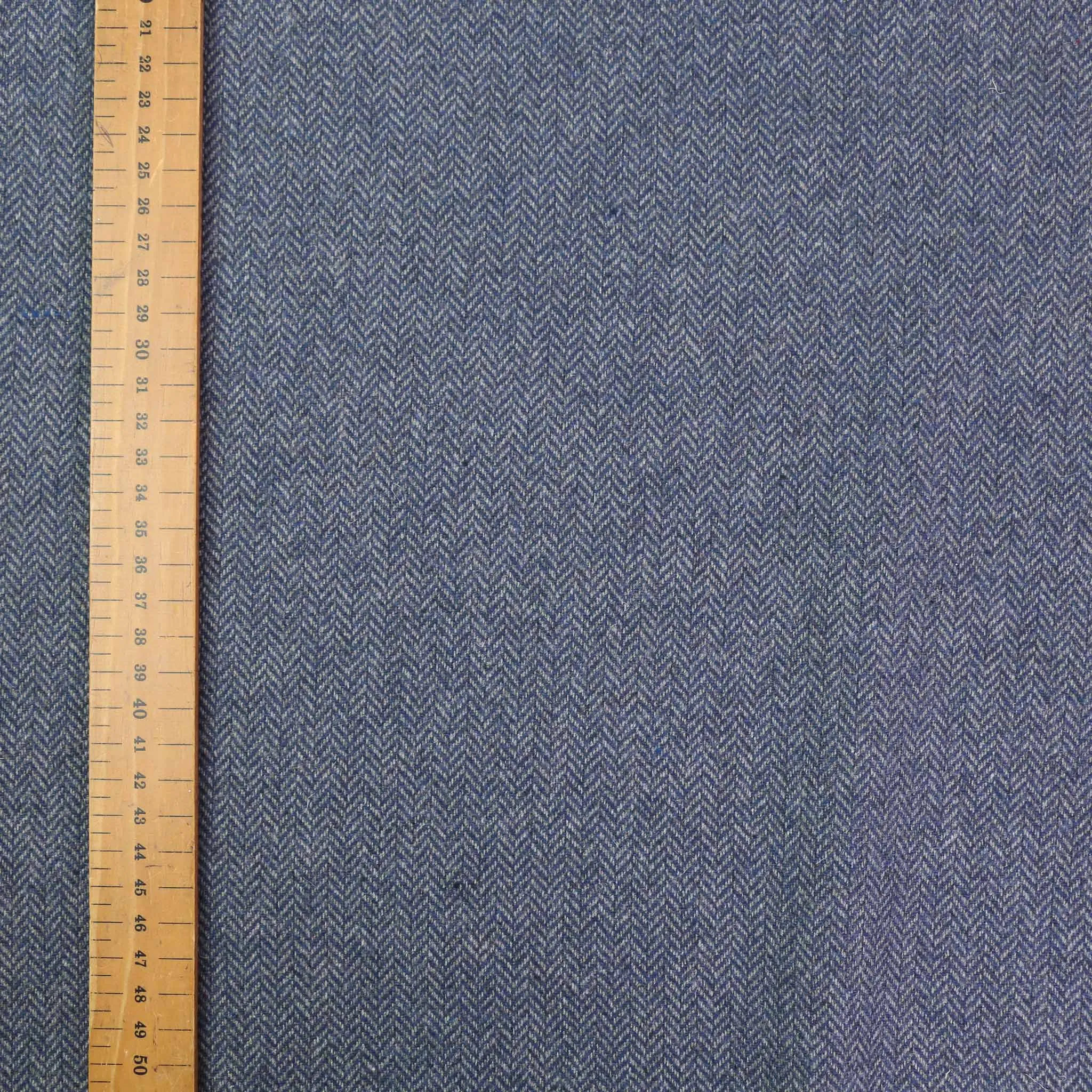 Wool blend suiting -  Blue
