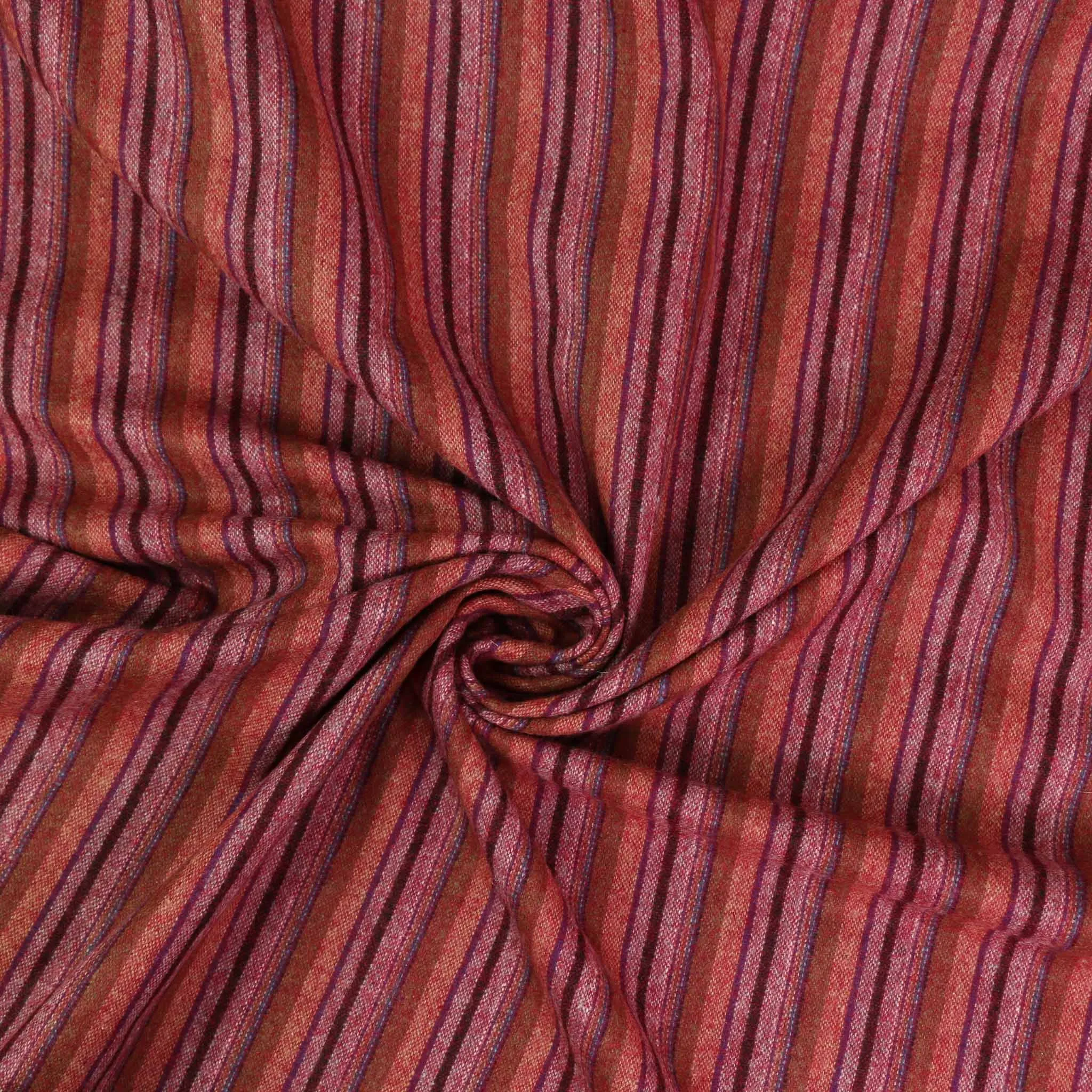 Wool blend suiting -  Red, Maroon
