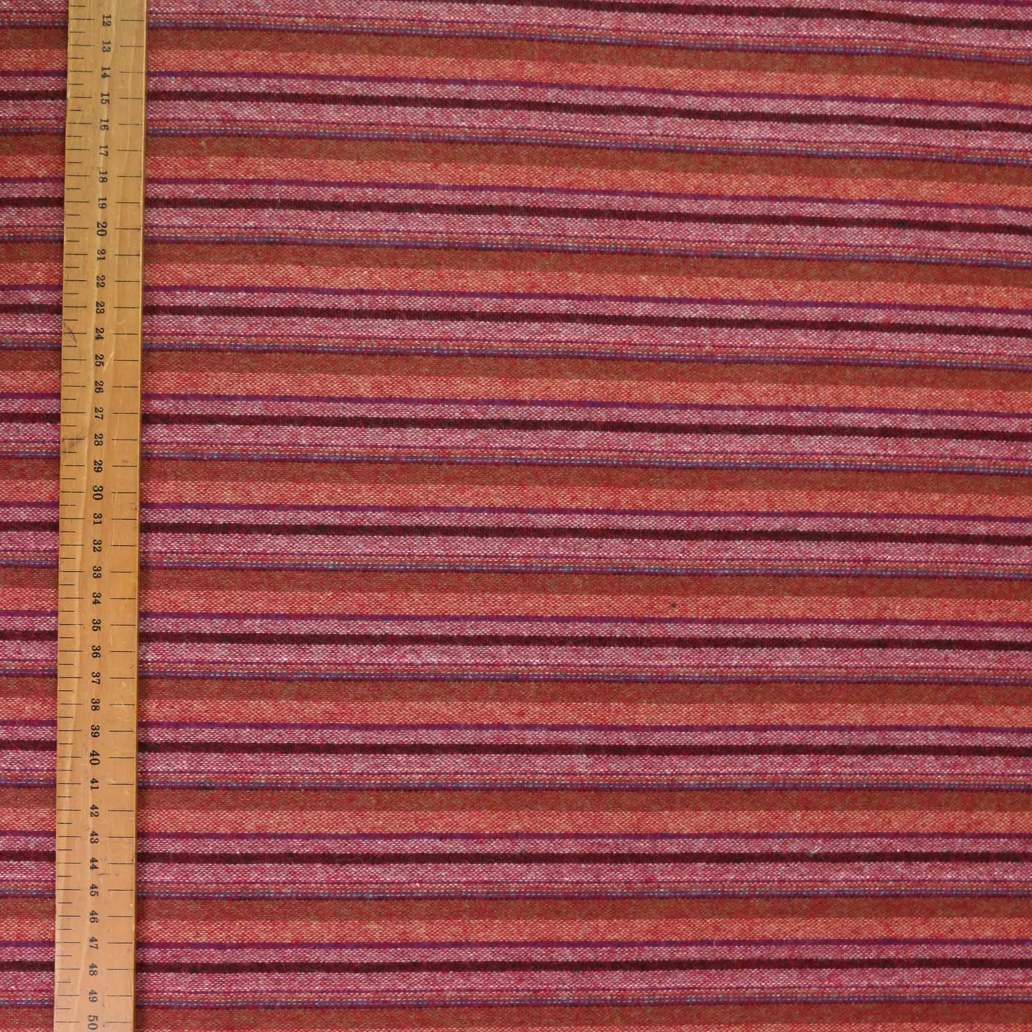 Wool blend suiting -  Red, Maroon