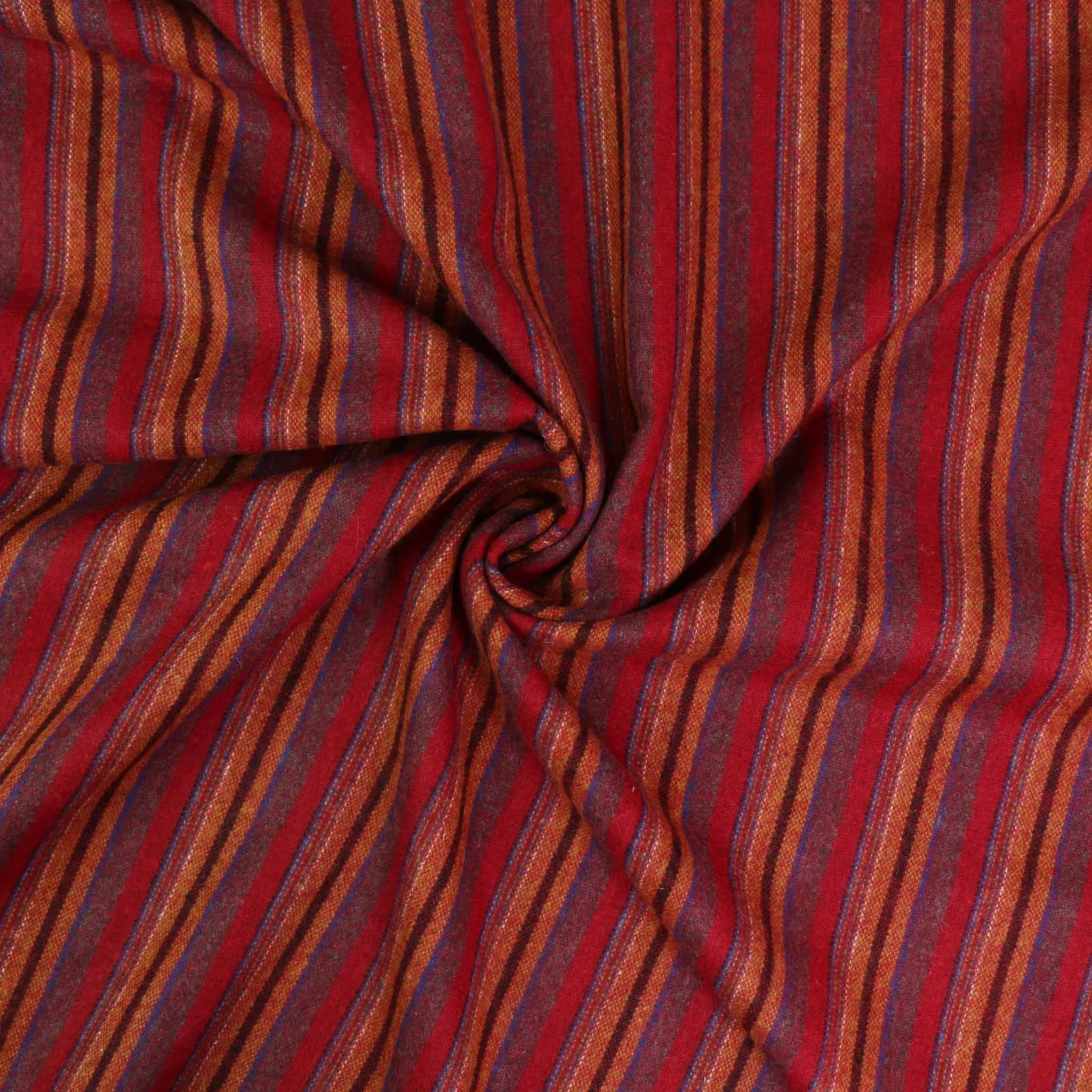 Wool blend suiting -  Red, Maroon