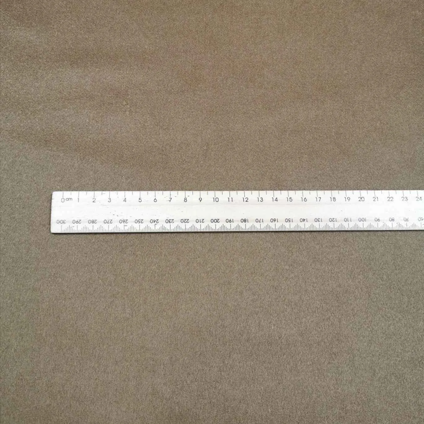 Wool, Cashmere Look in Walnut - 58cm piece