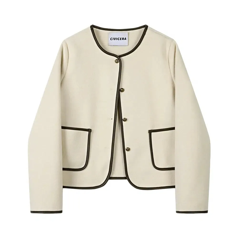 Wool Coat with Pockets