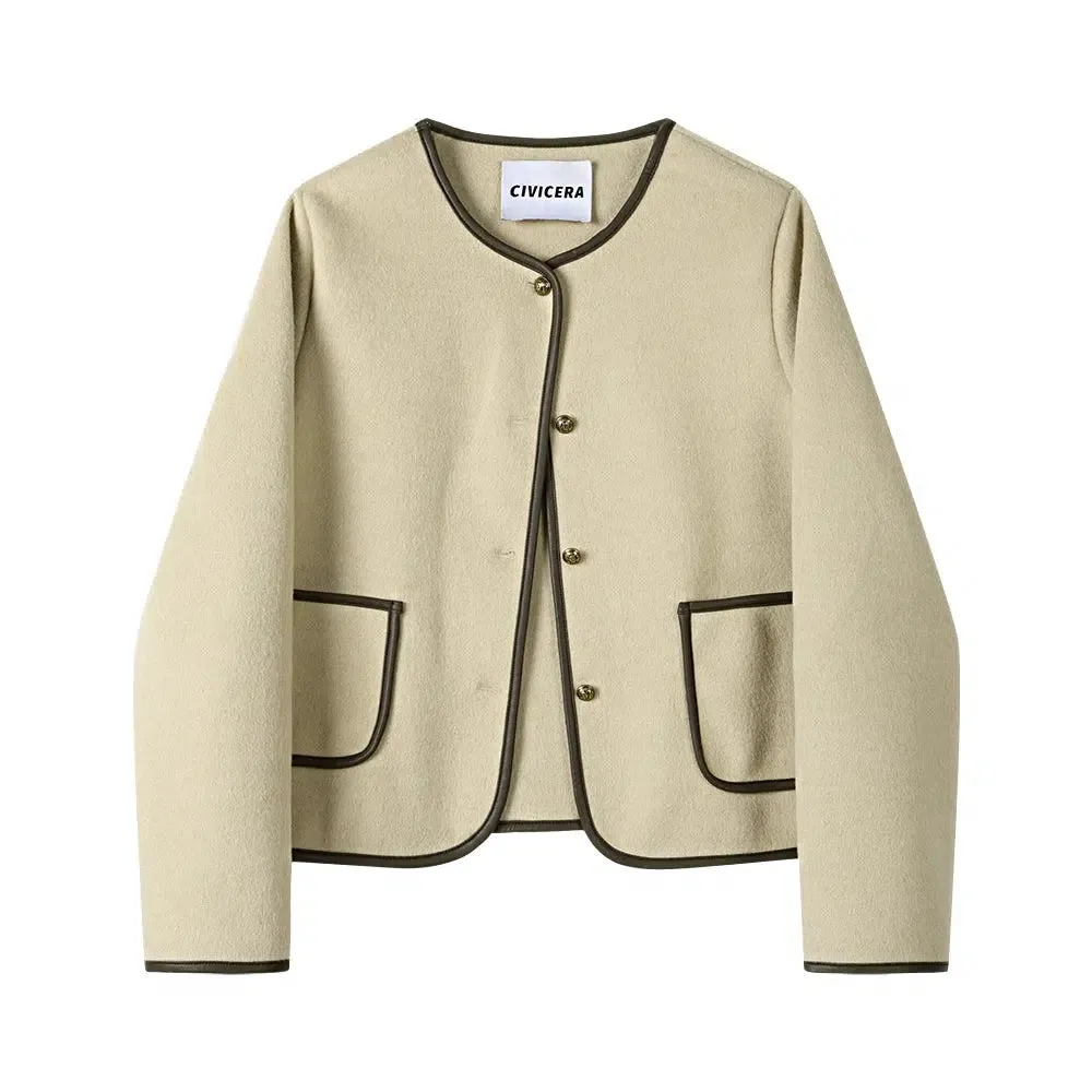 Wool Coat with Pockets