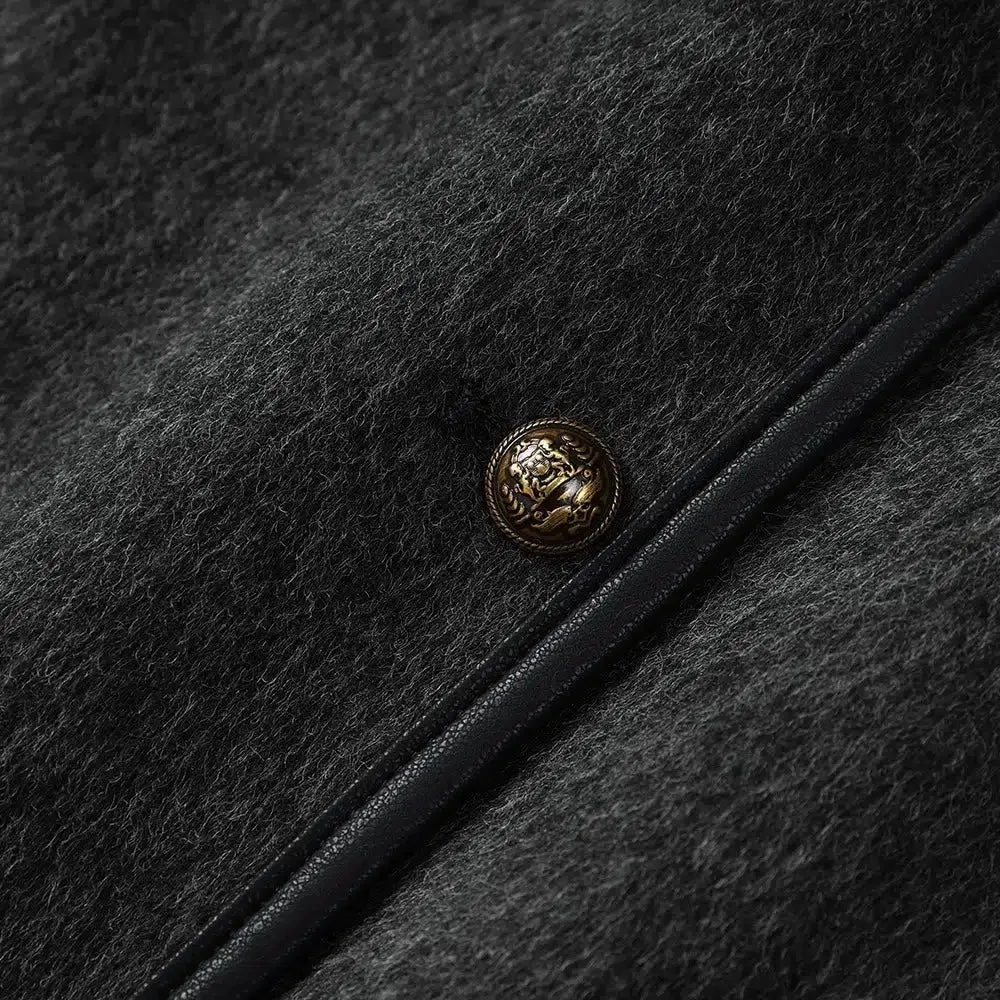 Wool Coat with Pockets
