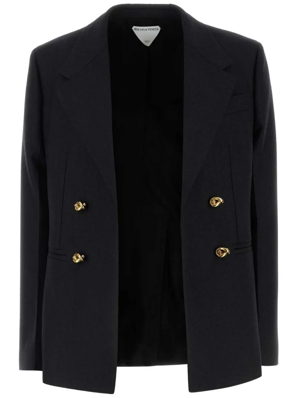 Wool double-breasted jacket