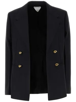 Wool double-breasted jacket