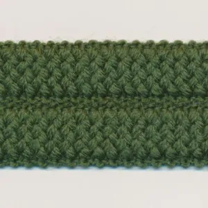 Wool Knit Binder Tape #13 Deep Green