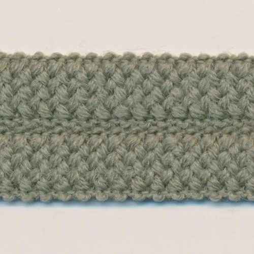 Wool Knit Binder Tape #14 Moss Green