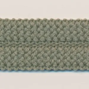 Wool Knit Binder Tape #14 Moss Green